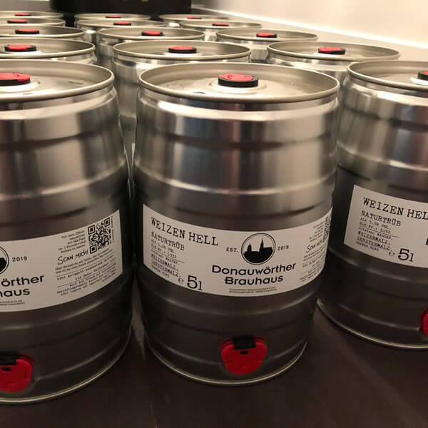 Donauwörther Brauhaus - Weizen hell Fässer